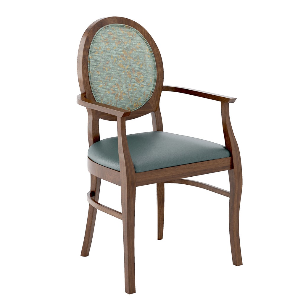 Sillón Bristol – Edición Medallón Verde Oro